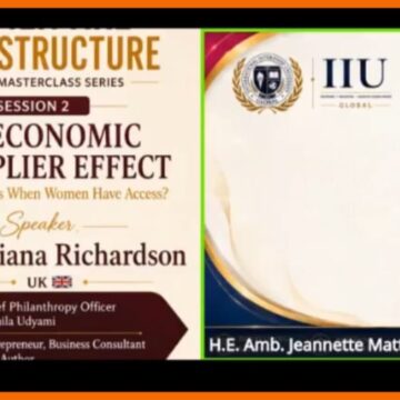 75cfd301-59a5-476d-9485-296a21518998 IIU Global Masterclass Inspires Global Leaders with Powerful Conversations on Women’s Economic Empowerment and International Diplomacy