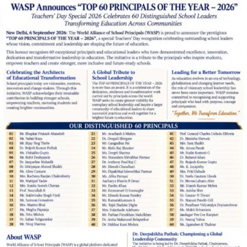 WhatsApp Image 2026-09-06 at 11.29.00 PM WASP Announces “TOP 60 PRINCIPALS OF THE YEAR – 2026” to Honour Exceptional Educational Leadership