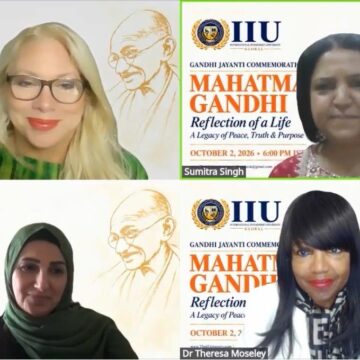 IIU Brings Together Global Peacebuilding Leaders to Honour Mahatma Gandhi’s Legacy